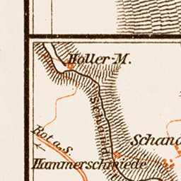 Rothenburg environs map, 1909 Preview 3