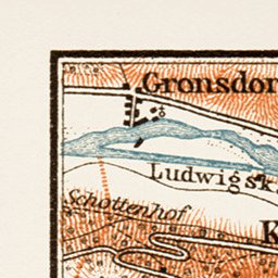 Kelheim environs map, 1909 Preview 3