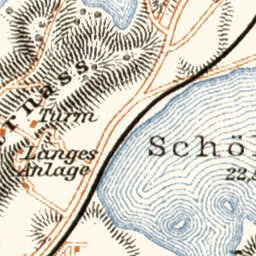 Plön, city and environs map, 1911 Preview 2