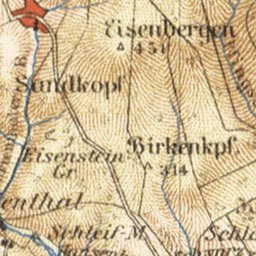 The Rhine District (Rheingau) map, 1927 Preview 3