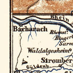 Rhein-Nahe Railway Map, 1887 Preview 3