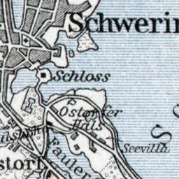 Schwerin environs map, 1911 Preview 2