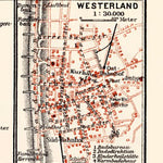 Westerland town plan, 1911 (first version) Preview 1