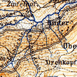 Todtnau to Steig map, 1905 Preview 3