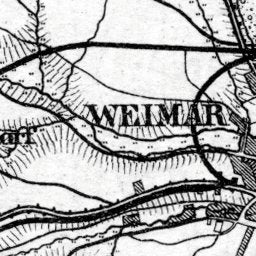 Weimar environs map, 1887 Preview 2