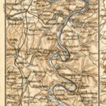 Map of the Course of the Mosel River from Koblenz to Zell, 1927 Preview 1