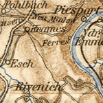 Map of the Course of the Mosel River from Koblenz to Zell, 1927 Preview 2