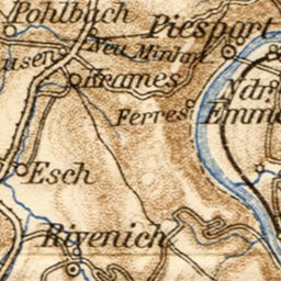 Map of the Course of the Mosel River from Koblenz to Zell, 1927 Preview 2