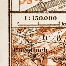 Tübingen environs map, 1909 Preview 3