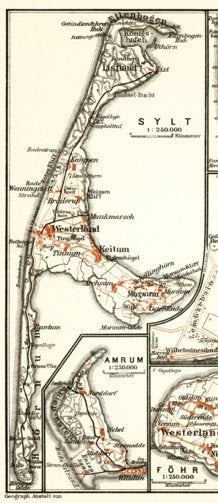 Sylt town plan, 1911 Preview 1