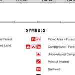 Coronado National Forest Quadrangle Map: Atlas Index Preview 2