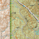Coronado National Forest Quadrangle: COBRE GRANDE MOUNTAIN Preview 2