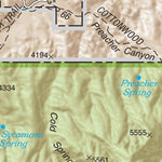 Coronado National Forest Quadrangle: JACKSON MOUNTAIN Preview 2