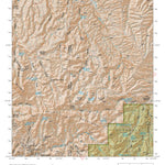 Coronado National Forest Quadrangle: OAK GROVE CANYON Preview 1