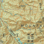 Coronado National Forest Quadrangle: TRIPP CANYON Preview 3