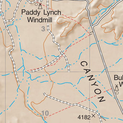 Coronado National Forest Quadrangle: EUREKA RANCH Preview 2