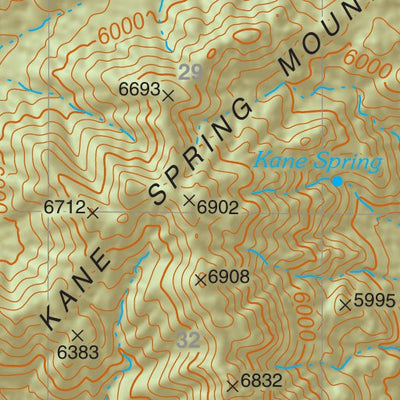Coronado National Forest Quadrangle: STOCKTON PASS Preview 3
