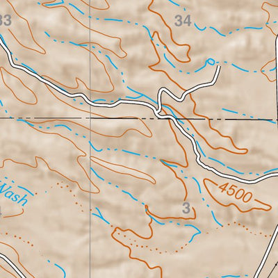 Coronado National Forest Quadrangle: MONK DRAW Preview 2