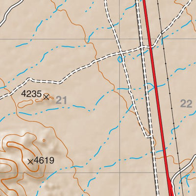 Coronado National Forest Quadrangle: GILLESPIE MOUNTAIN Preview 2