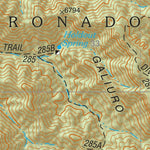 Coronado National Forest Quadrangle: BASSETT PEAK Preview 3