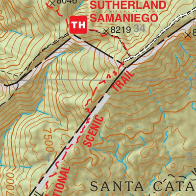 Coronado National Forest Quadrangle: MOUNT LEMMON Preview 2
