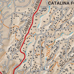 Coronado National Forest Quadrangle: TUCSON NORTH Preview 2