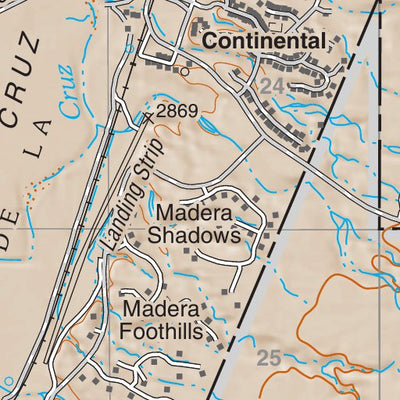 Coronado National Forest Quadrangle: GREEN VALLEY Preview 3
