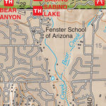 Coronado National Forest Quadrangle: SABINO CANYON Preview 2
