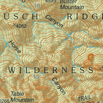 Coronado National Forest Quadrangle: ORO VALLEY Preview 3