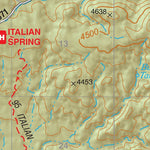 Coronado National Forest Quadrangle: PIETY HILL Preview 2