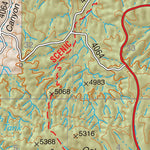 Coronado National Forest Quadrangle: EMPIRE RANCH Preview 3