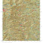 Coronado National Forest Quadrangle: MOUNT WRIGHTSON Preview 1