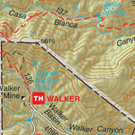 Coronado National Forest Quadrangle: MOUNT WRIGHTSON Preview 2