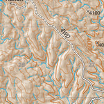 Coronado National Forest Quadrangle: GALLETA FLAT WEST Preview 3