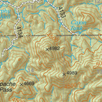 Coronado National Forest Quadrangle: MURPHY PEAK Preview 3