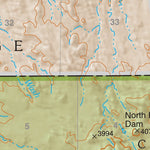 Coronado National Forest Quadrangle: WILBUR CANYON Preview 2