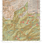 Coronado National Forest Quadrangle: MILLER PEAK Preview 1