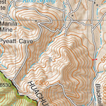Coronado National Forest Quadrangle: PYEATT RANCH Preview 2