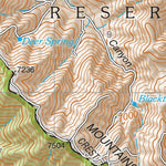 Coronado National Forest Quadrangle: PYEATT RANCH Preview 3