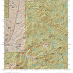 Coronado National Forest Quadrangle: MOUNT HUGHES Preview 1