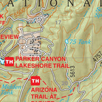 Coronado National Forest Quadrangle: HUACHUCA PEAK Preview 2