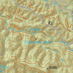 Coronado National Forest Quadrangle: HUACHUCA PEAK Preview 3