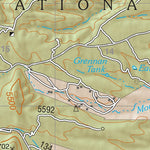 Coronado National Forest Quadrangle: HARSHAW Preview 2