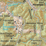 Coronado National Forest Quadrangle: HARSHAW Preview 3