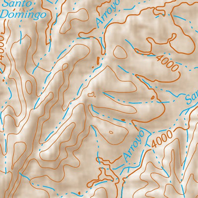 Coronado National Forest Quadrangle: KINO SPRINGS Preview 3
