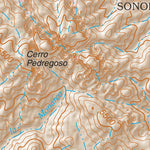 Coronado National Forest Quadrangle: PAJARITO PEAK Preview 3