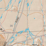 Coronado National Forest Quadrangle: BOWIE MOUNTAIN NORTH Preview 2