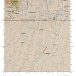 Coronado National Forest Quadrangle: BOB THOMPSON PEAK Preview 1