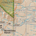 Coronado National Forest Quadrangle: BOB THOMPSON PEAK Preview 3