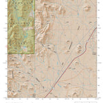 Coronado National Forest Quadrangle: PEDREGOSA MOUNTAINS EAST Preview 1